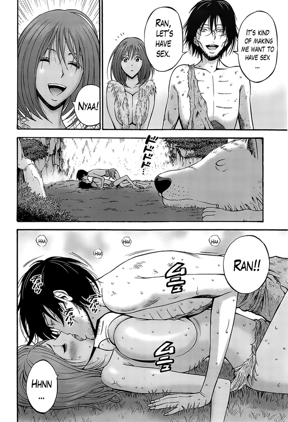 Hentai Manga Comic-The Otaku in 10,000 B.C.-Chapter 7-8